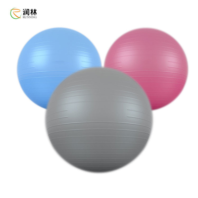 कोर स्थिरता संतुलन शक्ति के लिए व्यायाम फिटनेस पीवीसी योग बॉल