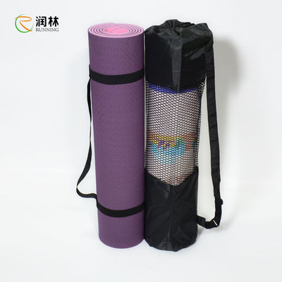 एसजीएस प्रमाणित 8 मिमी योगा मैट कैरीइंग बैग के साथ सुपर आरामदायक